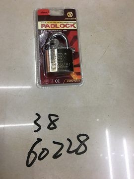 C19L, 60228, padlock 38mm