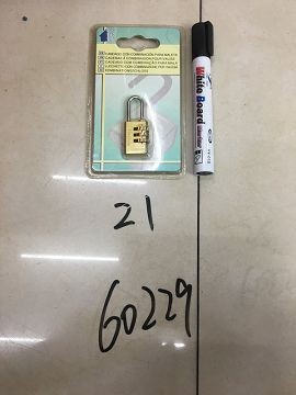 C19L, 60229, combination padlock