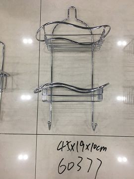 E17M, 60377, shower caddy 2-tier 45*19*10cm