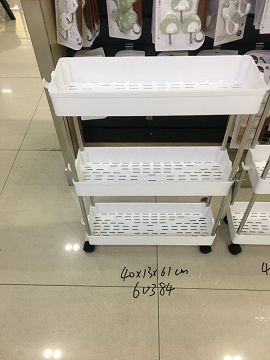 G14M, 60384, storage rack 3-tier 40*13*61cm