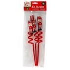 60534, Xmas Elves BB Elf Head 450ml Drinking Bottle w Straw in SRT