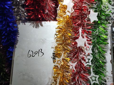23XF, 62013, Xmas Tinsel 9cm