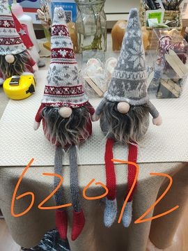 25X29 A , 62072, Xmas long leg doll 35cm