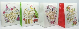 20X11, 62614, Xmas gift bag M 18*23*10CM