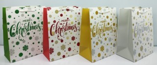 20X11, 62622, Xmas gift bag M 18*23*10CM