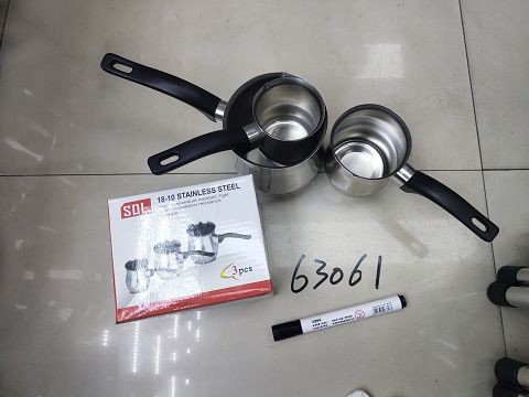 A15Z-L, 63061, coffee & milk pot ser of 3
