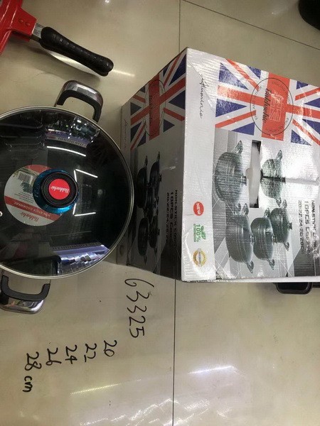 63325, 20 cm/aluminum pot set 5(20/22/24/26/28?Q)