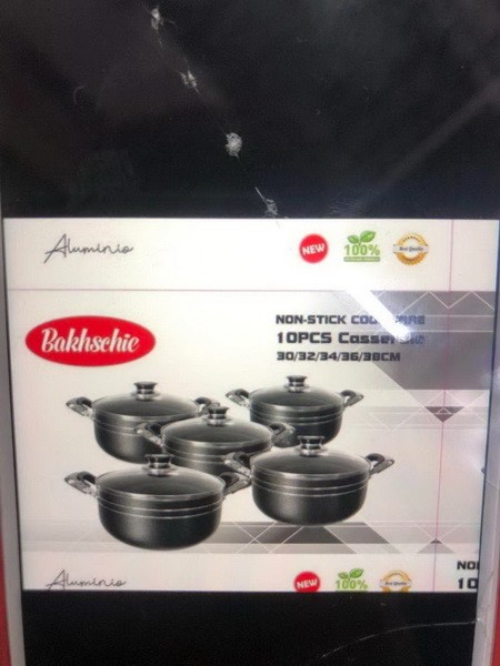 Stock Pot Aluminium set of 5 (30/32/34/36/38cm)