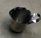 B11Z-L, 63444, milk jug 3oz stainless steel