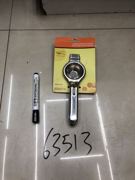 63513, steel lemon squeezer stainless steel