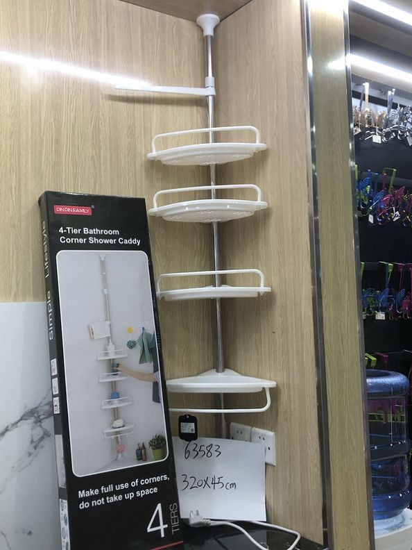 63583, shower corner caddy adjustable 320*45cm