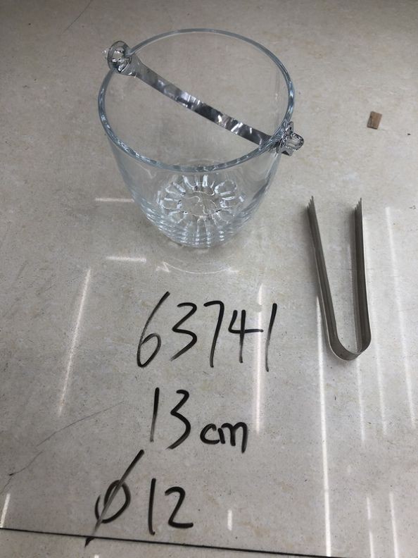 B11L, 63741, ice bucket glass 13cm