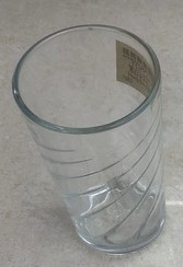 C12L, 63745, glass cup 6pcs D7.5*13cm