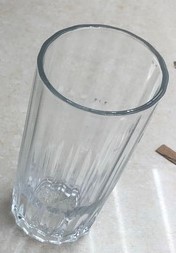 C12L, 63746, glass cup 6pcs D7*14cm