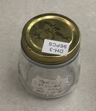B11L, 63748, glass jar D7*9cm