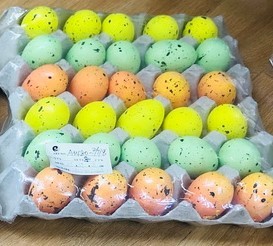 26E4, 63926, Easter egg 4x6cm 30pcs