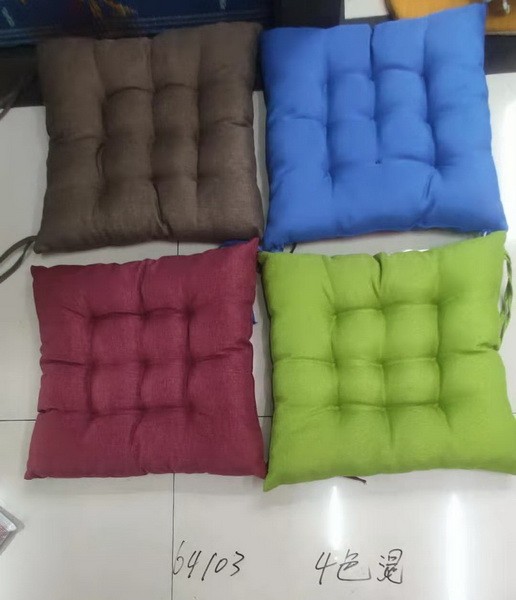 64103, seat cushion hemp 40*40cm