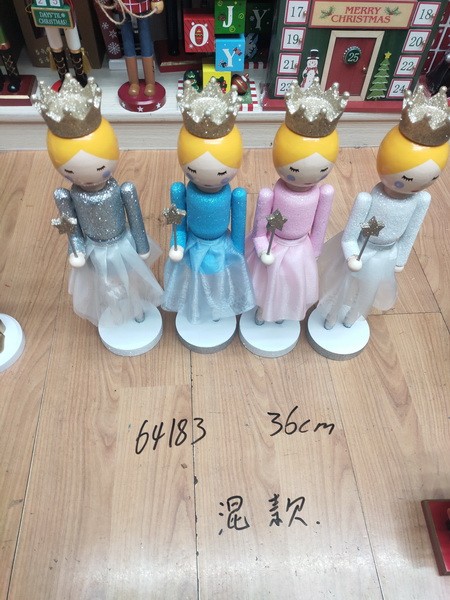 21X12, 64183, nut cracker dolls 36cm princess