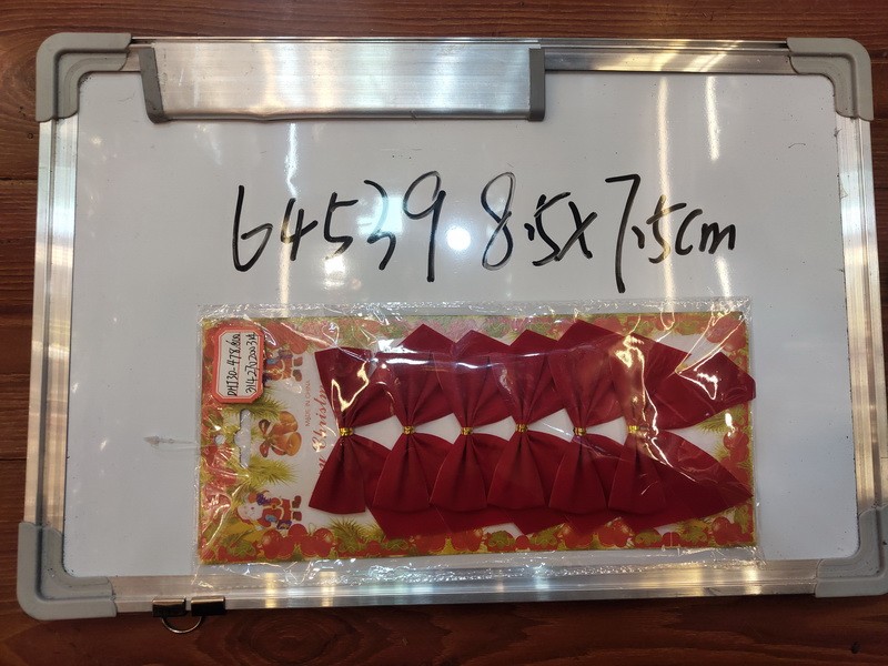 25XA, 64539, Xmas bow 8.5*7.5cm