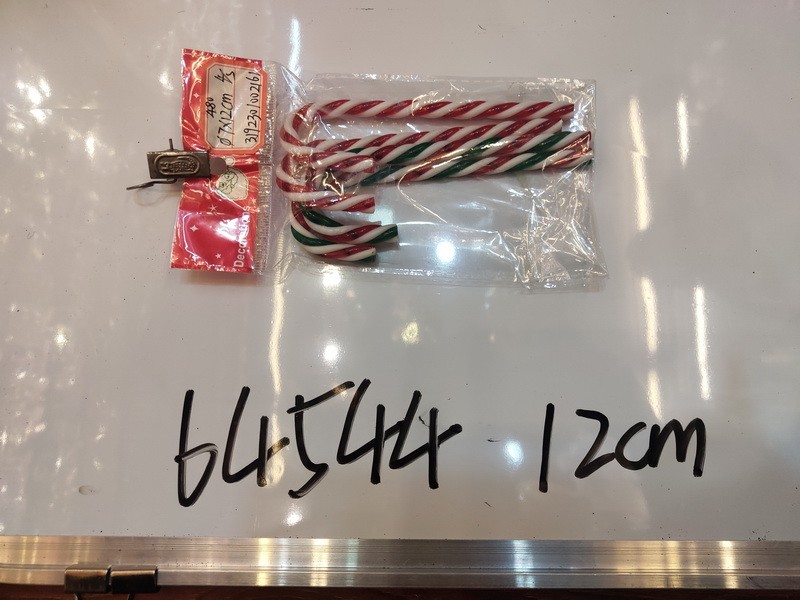 25X26, 64544, Xmas cane 12cm