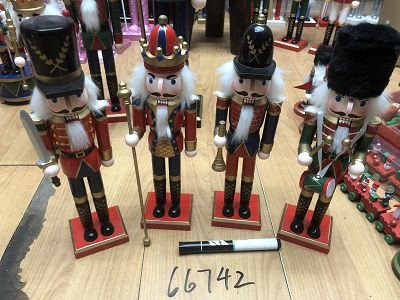 66742, Xmas nutcracker soldier 30CM
