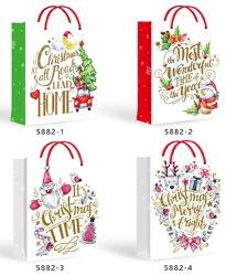 22X35, 67039, Xmas gift bag M 18*23*10cm
