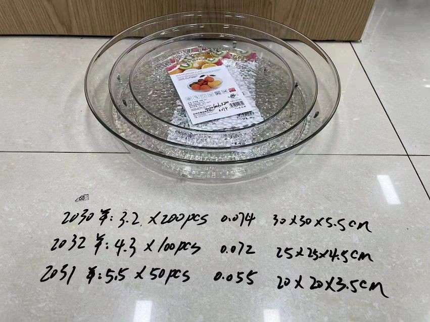 D13H, 67066. container bowl 30*30*5.5cm