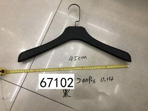 D3L, 67102, cloth hanger black 45cm