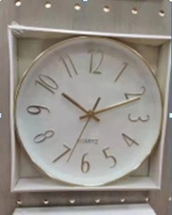 B11H, 67210, clock 30cm silver
