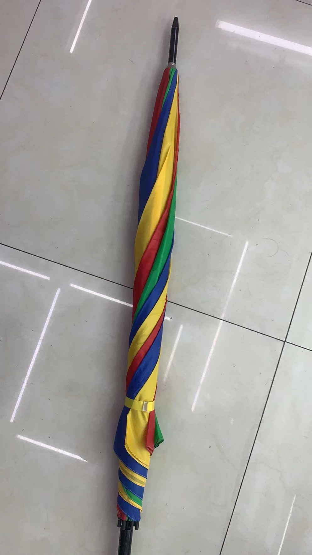 B1L, 67223, umbrella long handle rainbow