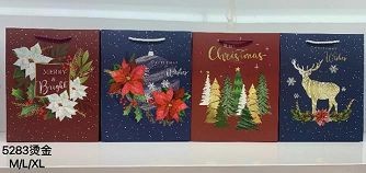 22X39, 67260, Xmas gift bag M