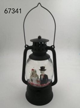67341, Halloween lantern ghost couple