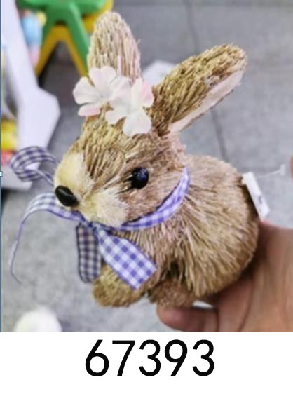 67393, Easter bunny 14*14cm