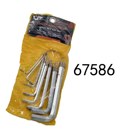K2L, 67586, Hex Key Set 8pcs