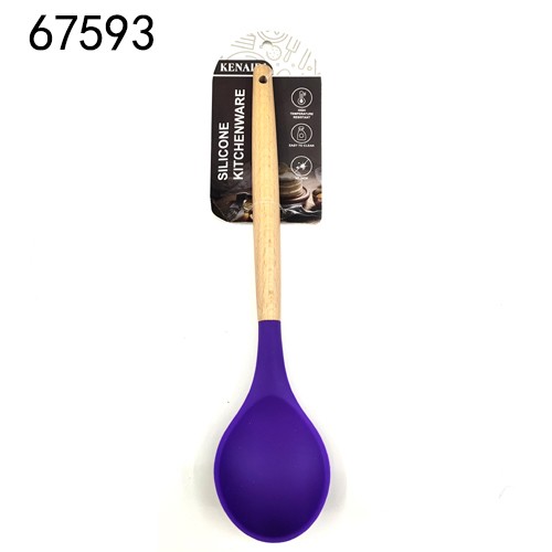 B17M, 67593, Serving Spoon Silicone