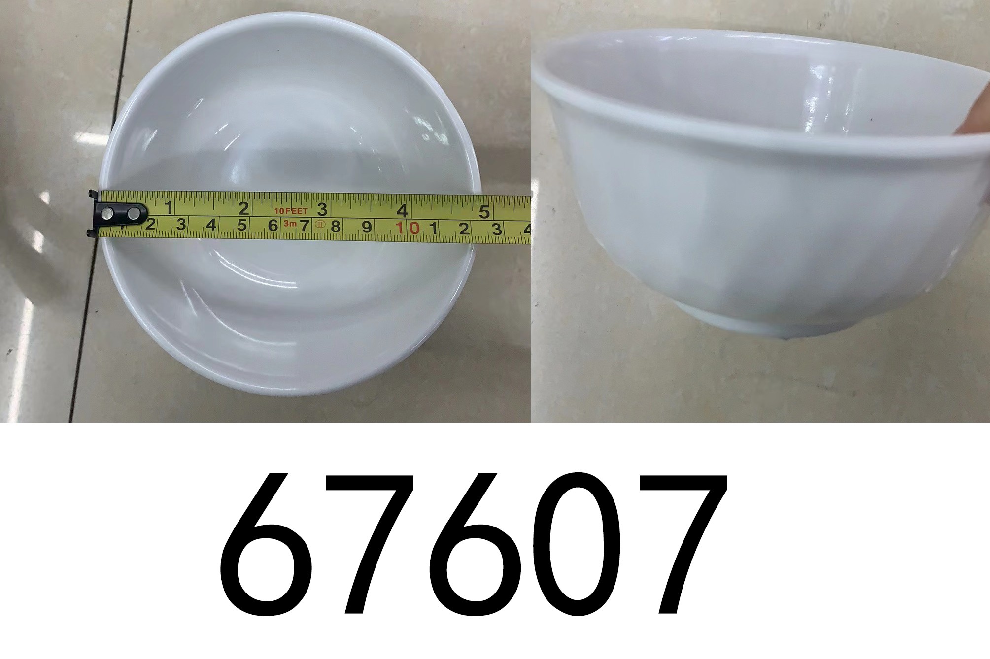 C7M, 67607, Bowl Melamine 12.5cm