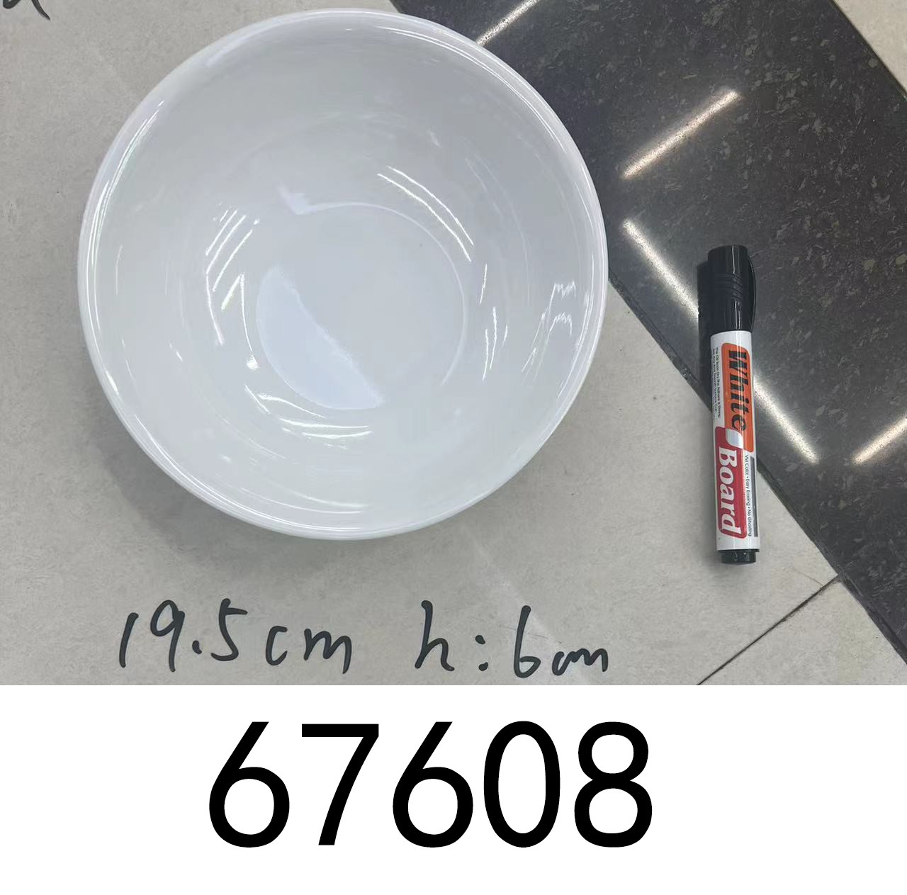 C7M, 67608, Bowl Melamine 19.5*6cm