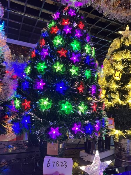 25X11, 67823, Xmas Tree With Light & Plug 90cm