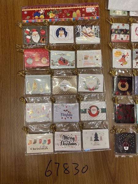 25X29, 67830, Xmas Mini Greeting Card