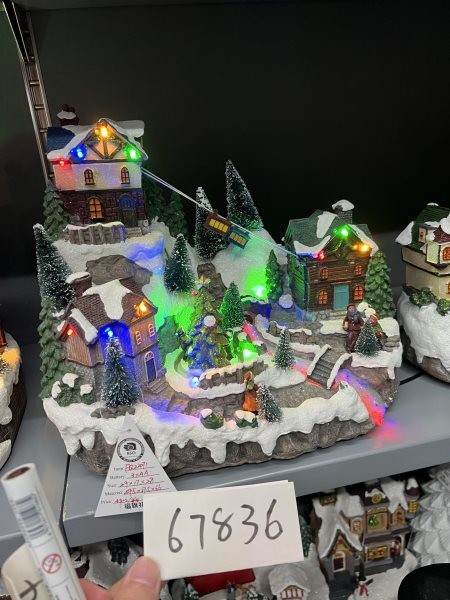 23X27, 67836, Xmas Decoration 29*17*28cm USB+Battery