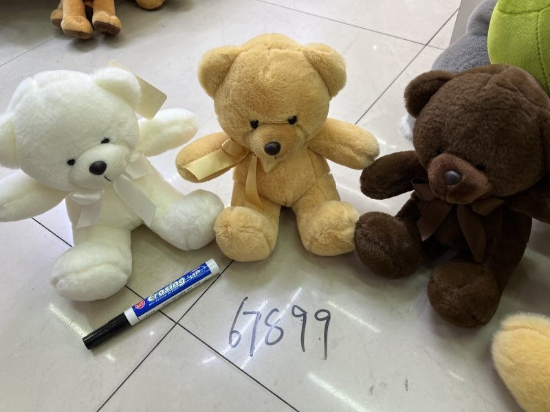 H8Z-L, 67899, Soft Toy Bear 3 colors 19cm