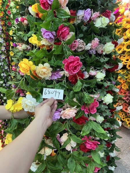 A5M, 68099 RQ-8238, Artificial Flower Rose Garland