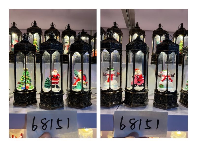 23X25, 68151, Xmas Small Hexagonal Lantern (Fixed)