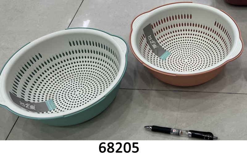 B15M, 68205, Drain Basket Doulbe Layer 25*9cm