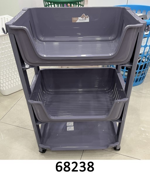 F15H, 68238, Plastic Shelf 4-layer 44*28*100cm