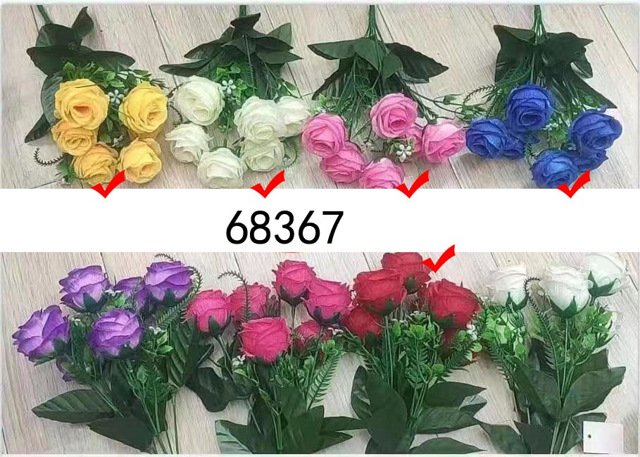 C18M, 68367, Princess Rose 8-Head