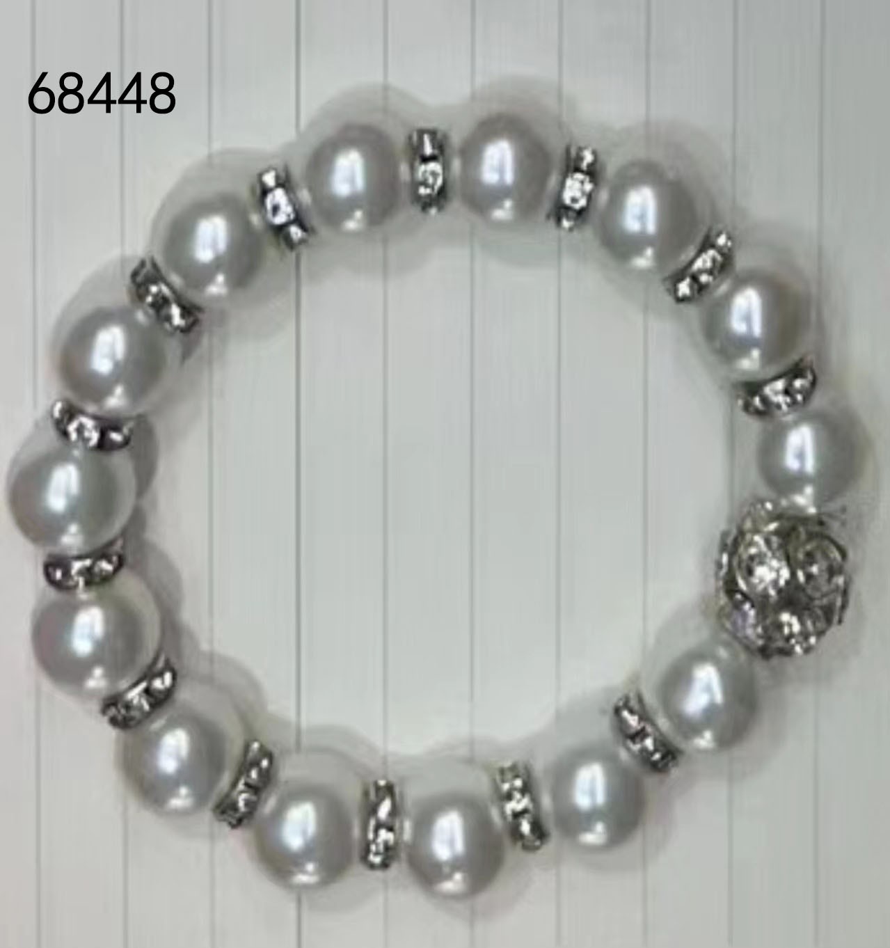 C12L, 68448, Bracelet Pearl Silver