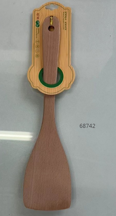 D5L, 68742, Wooden Spatula 32*8cm
