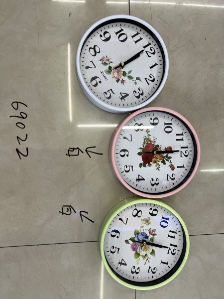B12H, 69022, Alarm Clock Flower Face