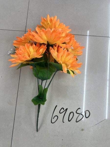 C20M, 69080, Chrysanthemum 9-Head 45cm